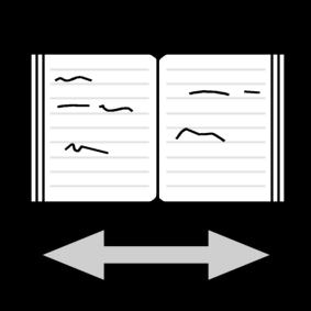 back and forth notebook